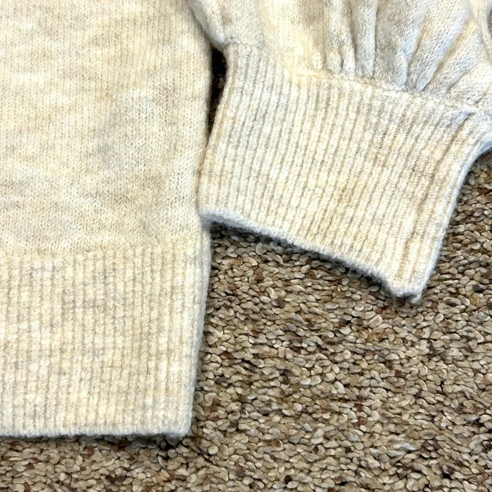 Vince Camuto Crew Knit Sweater w/ Raglan Sleeves. Women’s L in Malted - NWT - Picture 7 of 16